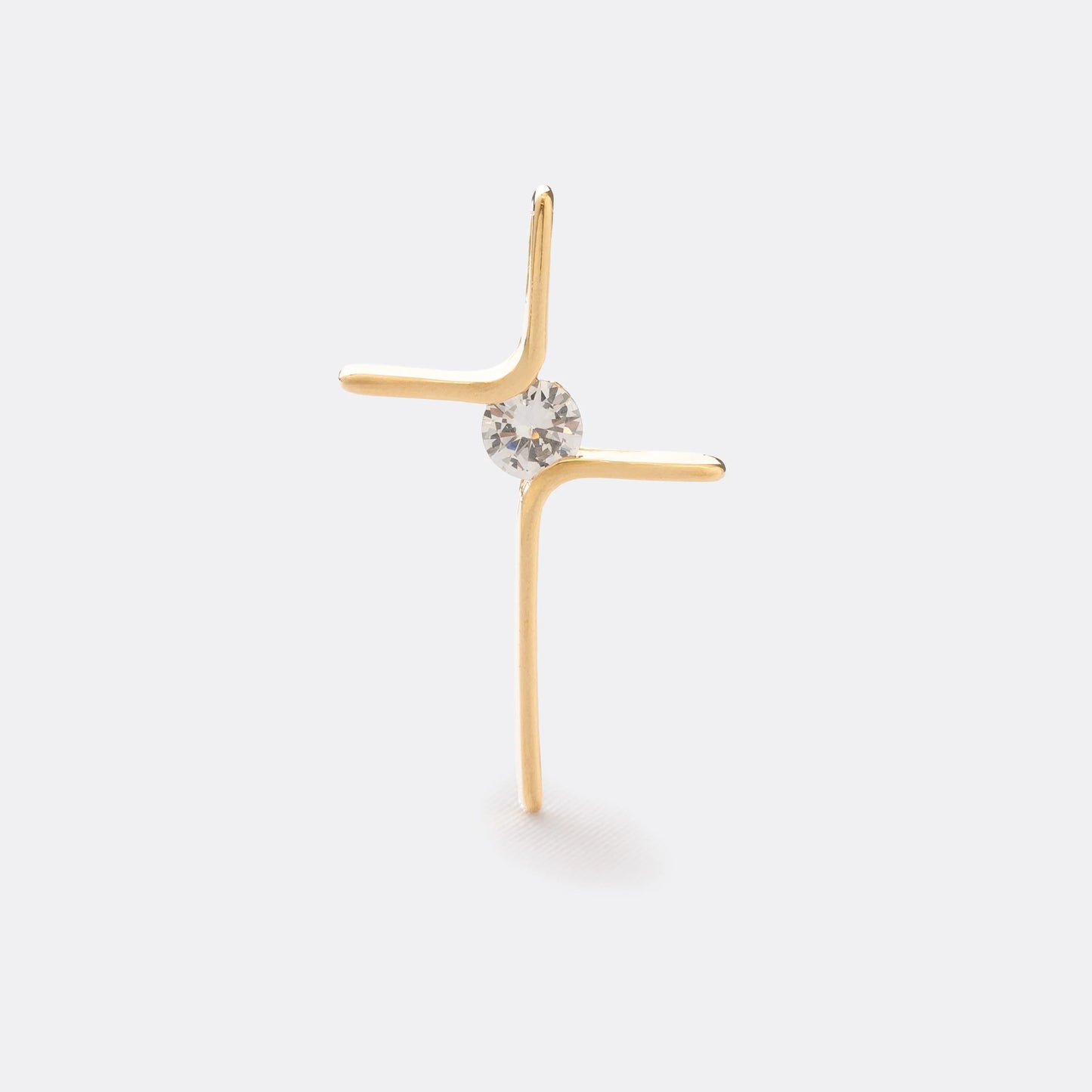 Dije Cruz Circonia 4 cm